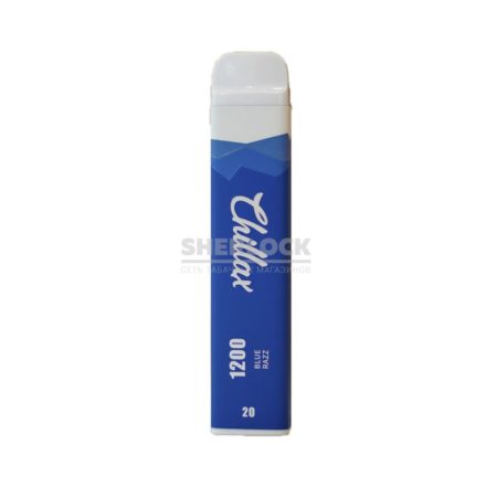 Электронная сигарета CHILLAX 1200 (Голубая малина)