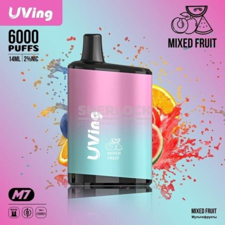 Uving M7 Mixed fruit (Микс фруктов) 6000 затяжек
