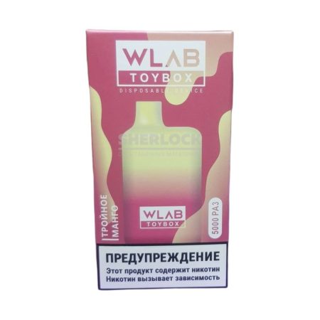 Электронная сигарета WLAB TOYBOX 5000 (Тройное манго)