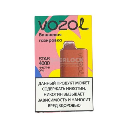 Электронная сигарета VOZOL STAR 4000 (Вишневая газировка)