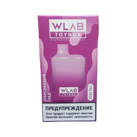 Электронная сигарета WLAB TOYBOX 5000 (Персиковый лёд)