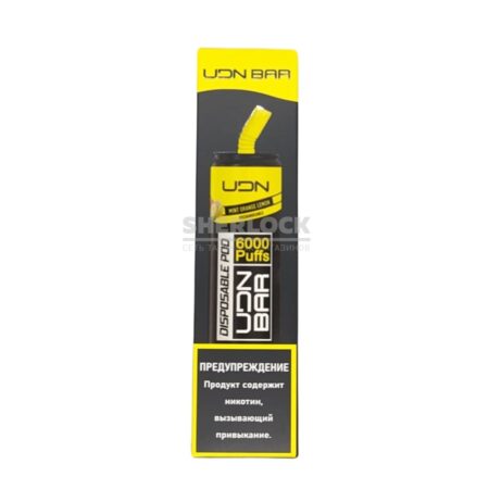 Электронная сигарета UDN BAR 6000 (Мята Апельсин Лимон)