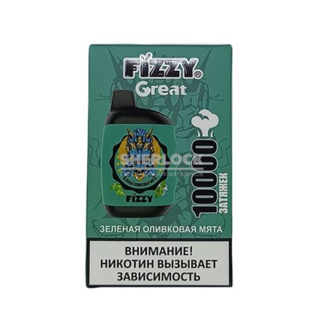 Электронная сигарета FIZZY GREAT 10000 (Мята)