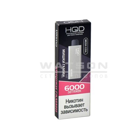 Электронная сигарета HQD ULTIMA 6000 (Мишки гамми)