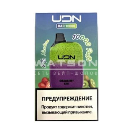Электронная сигарета UDN BAR 10000 (Клубника киви)