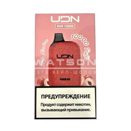Электронная сигарета UDN BAR 10000 (Сочный персик)