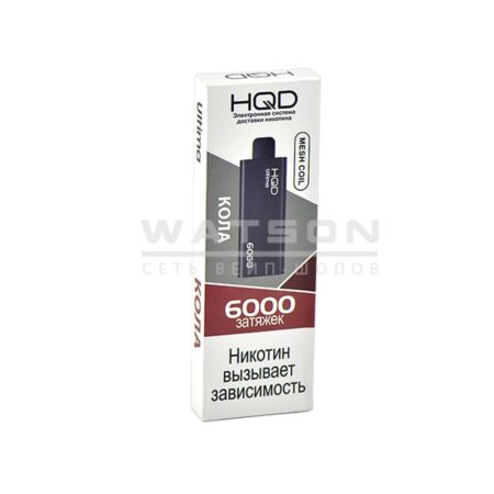 Электронная сигарета HQD ULTIMA 6000 (Кола)