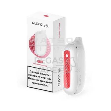 Электронная сигарета PLONQ MAX 6000 (Розовый Лимонад)