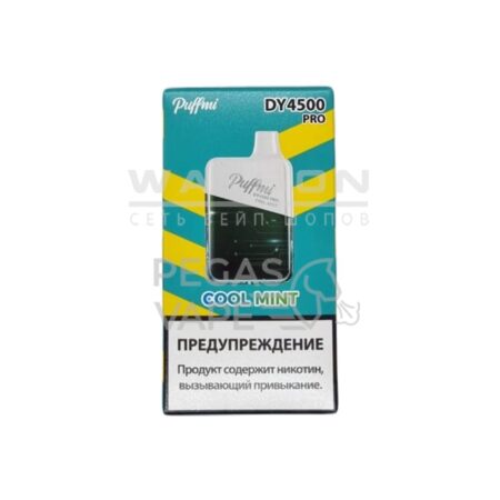 Электронная сигарета PUFF MI DY PRO 4500 (Мята)