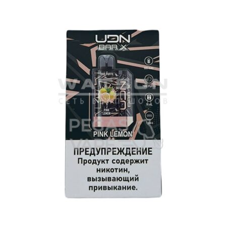 Электронная сигарета UDN BAR X3 7000 (Розовый лимонад)
