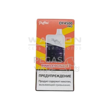Электронная сигарета PUFF MI DY PRO 4500 (Розовый лимонад)