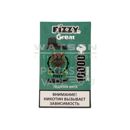 Электронная сигарета FIZZY GREAT 10000 (Ледяная мята)