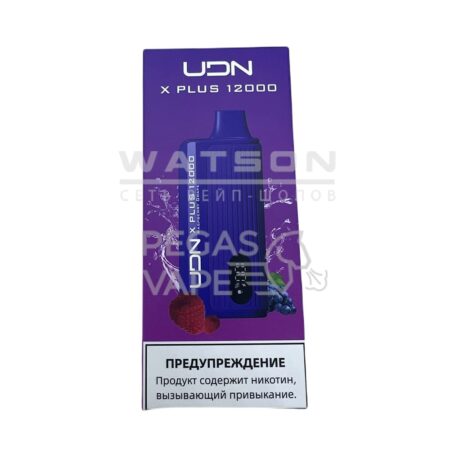 Электронная сигарета UDN X PLUS 12000 (Малина виноград)