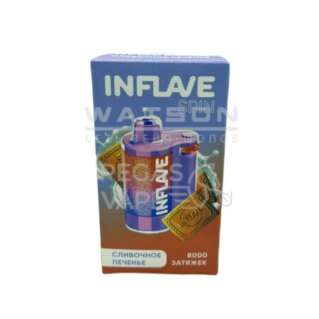 Электронная сигарета INFLAVE SPIN 8000 (Сливочное печенье)