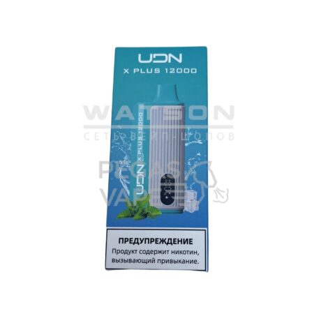 Электронная сигарета UDN X PLUS 12000 (Мята)