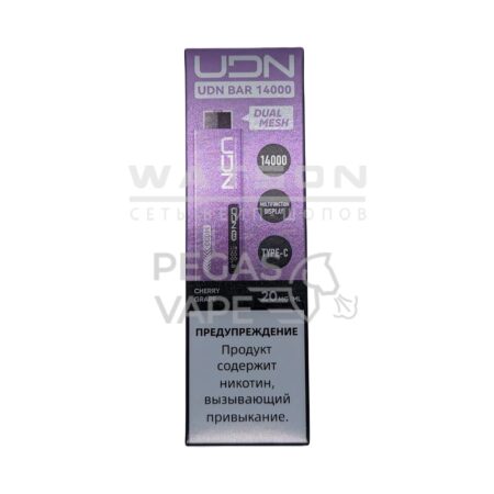 Электронная сигарета UDN BAR 14000 (Вишня виноград)