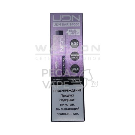 Электронная сигарета UDN BAR 14000 (Черничный розовый перец)