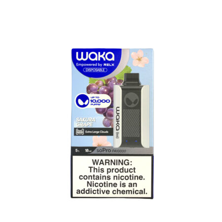 Электронная сигарета Waka PA-10000 Sakura grap (Сакура виноград)