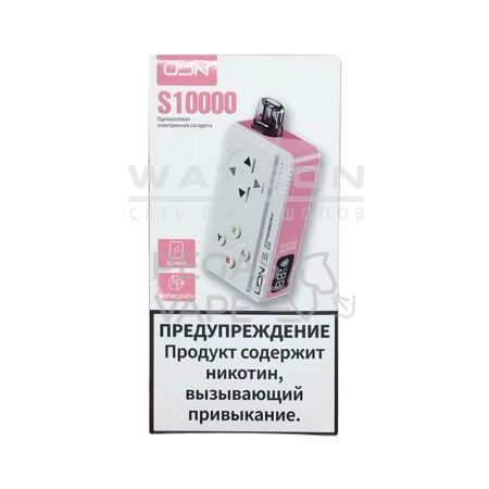 Электронная сигарета UDN S 10000 (Клубника лед)