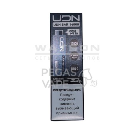 Электронная сигарета UDN BAR 14000 (Ежевичный коктейль)
