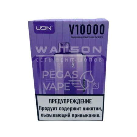 Электронная сигарета UDN V 10000 (Виноград черная смородина)
