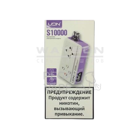 Электронная сигарета UDN S 10000 (Виноград черная смородина)