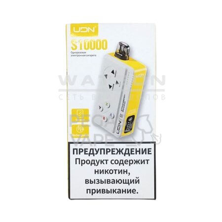Электронная сигарета UDN S 10000 (Клубника банан)