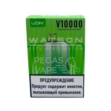 Электронная сигарета UDN V 10000 (Яблочная конфета)