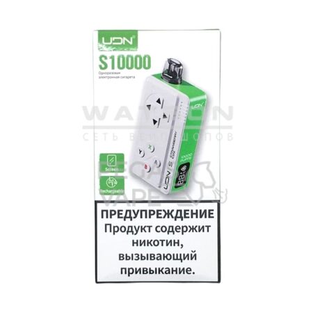 Электронная сигарета UDN S 10000 (Клубника киви)