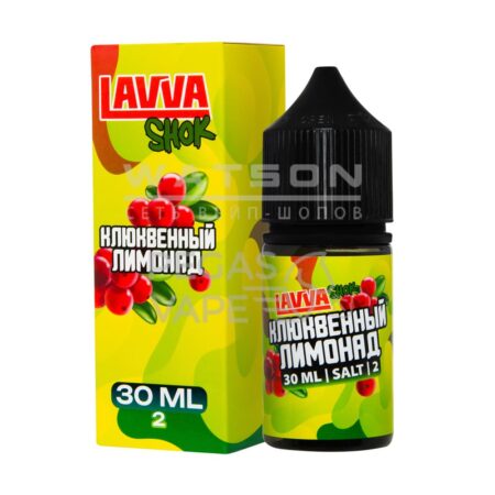 Жидкость LAVVA SHOK Salt (Клюквенный лимонад ) 30 мл 2% (20 мг/мл)