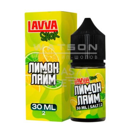Жидкость LAVVA SHOK Salt (Лимон лайм ) 30 мл 2% (20 мг/мл)