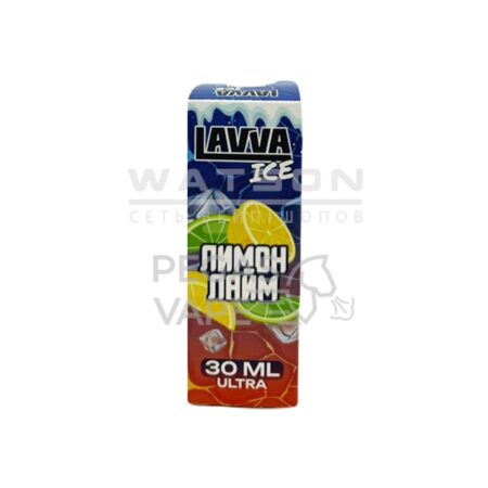 Жидкость LAVVA ICE Salt (Лимон лайм ) 30 мл 2% (20 мг/мл) Strong
