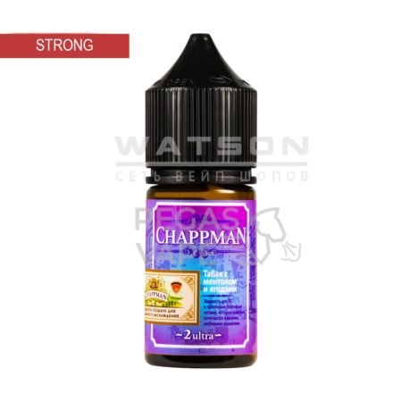 Жидкость Chappman Salt (Табак с ментолом ягодами) 30 мл 2% (20 мг/мл) Strong