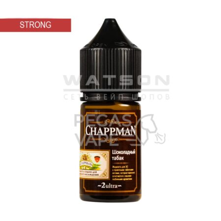 Жидкость Chappman Salt (Шоколадный табак) 30 мл 2% (20 мг/мл) Strong
