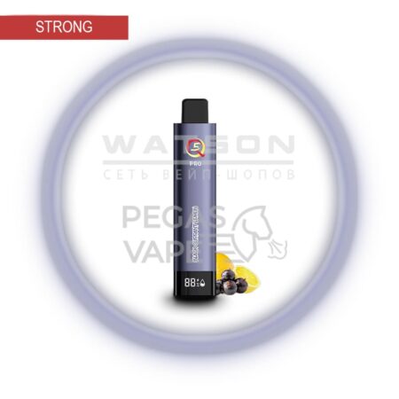 Электронная сигарета Q5 PRO 9000 Strong (Черная смородина лимон)