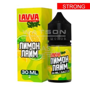 Жидкость LAVVA SHOK Salt (Лимон лайм ) 30 мл 2% (20 мг/мл) Strong