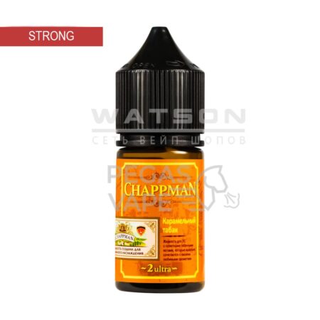 Жидкость Chappman Salt (Карамельный табак) 30 мл 2% (20 мг/мл) Strong