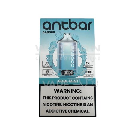Электронная сигарета SMOANT ANT BAR SA 8000 (Прохладная мята)