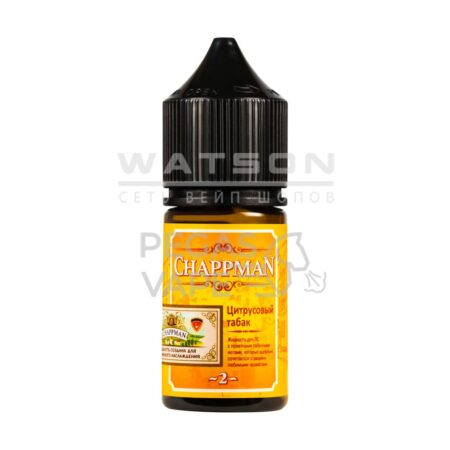 Жидкость Chappman Salt (Цитрусовый табак) 30 мл 2% (20 мг/мл)