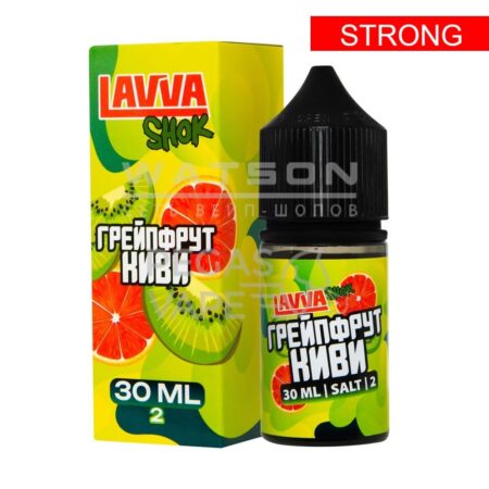 Жидкость LAVVA SHOK Salt (Грейпфрут киви ) 30 мл 2% (20 мг/мл) Strong