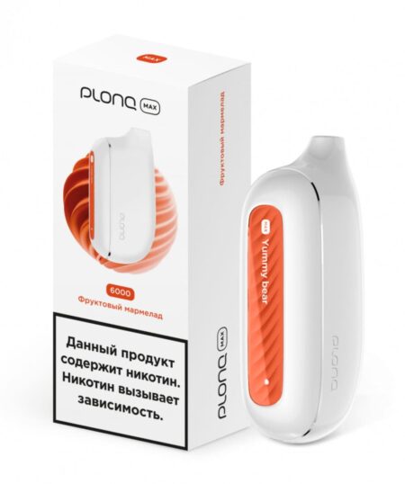 Электронная сигарета PLONQ MAX 6000 (Фруктовый мармелад)