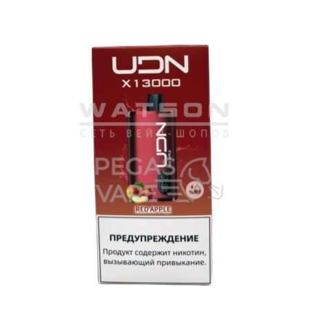 Электронная сигарета UDN BAR X 13000 (Красное яблоко)
