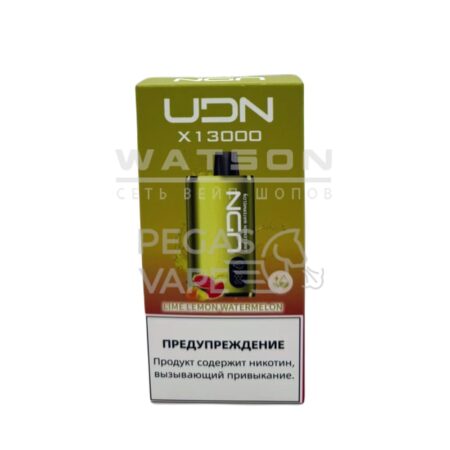 Электронная сигарета UDN BAR X 13000 (Лайм лимон арбуз)