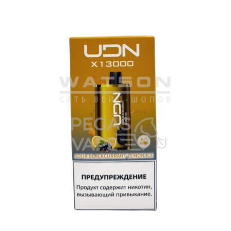 Электронная сигарета UDN BAR X 13000 (Кислая смородина с лимоном)