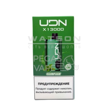 Электронная сигарета UDN BAR X 13000 (Сладкая мята)