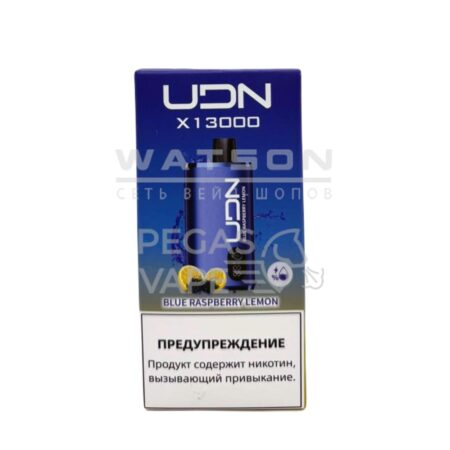 Электронная сигарета UDN BAR X 13000 (Голубая малина лимон)