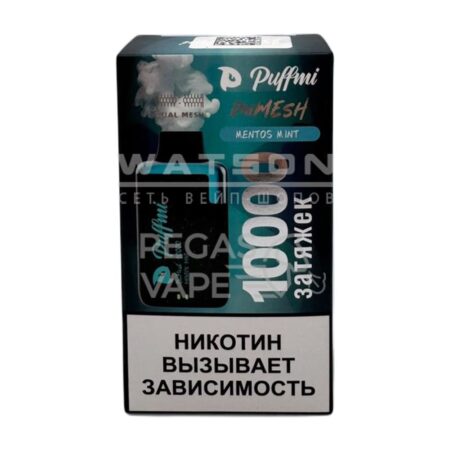 Электронная сигарета PuffMi DUMESH 10000 (Мятный ментос)