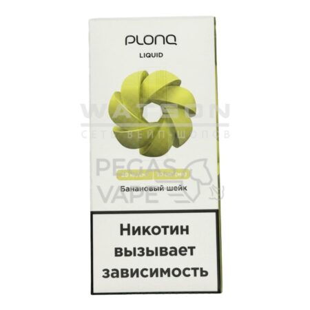 Жидкость PLONQ Salt (Банановый шейк) 10 мл 2% (20 мг/мл)