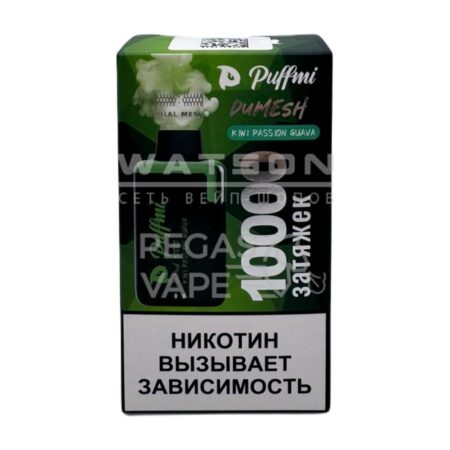 Электронная сигарета PuffMi DUMESH 10000 (Киви маракуйя гуава)