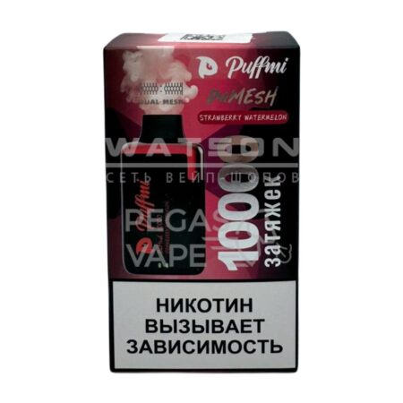 Электронная сигарета PuffMi DUMESH 10000 (Клубника арбуз)